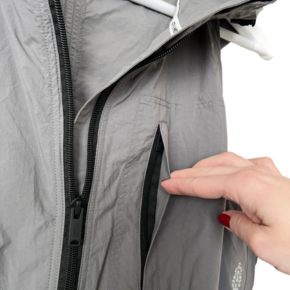 New FP MOVEMENT by Free People Hike And Race Runsie Romper 0B 1706219 Gray S - Picture 7 of 11